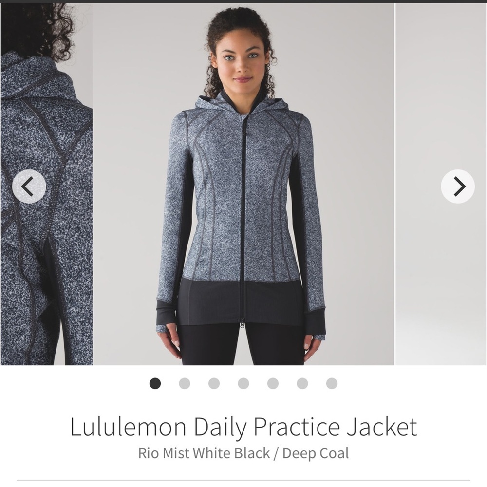 Lululemon Athletica Women's Daily Practice Jacket - Black